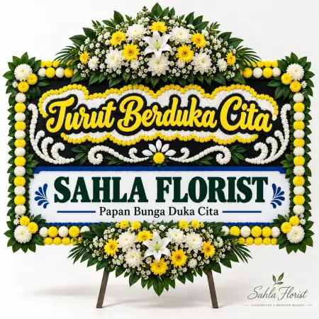 Papan Bunga Duka Pinang